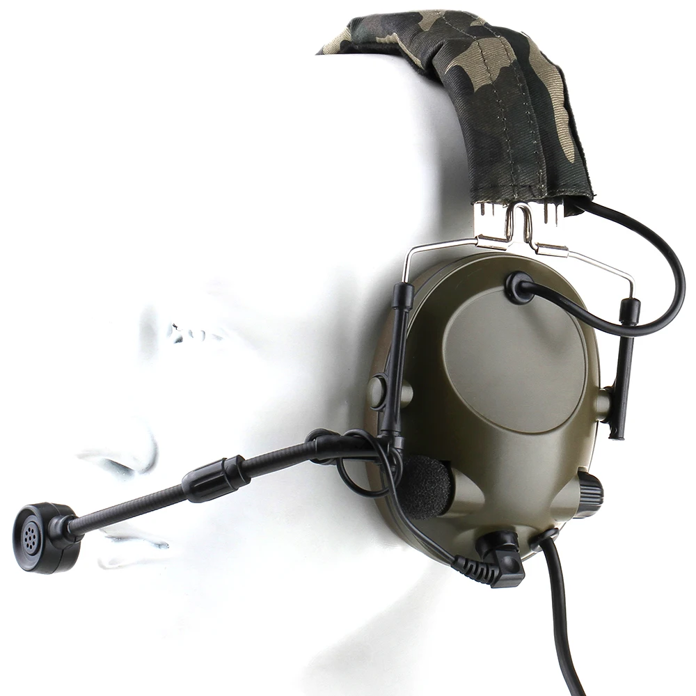 Z Tactical Z042 Peltor звуковая ловушка гарнитура Военная версия боевой микрофон