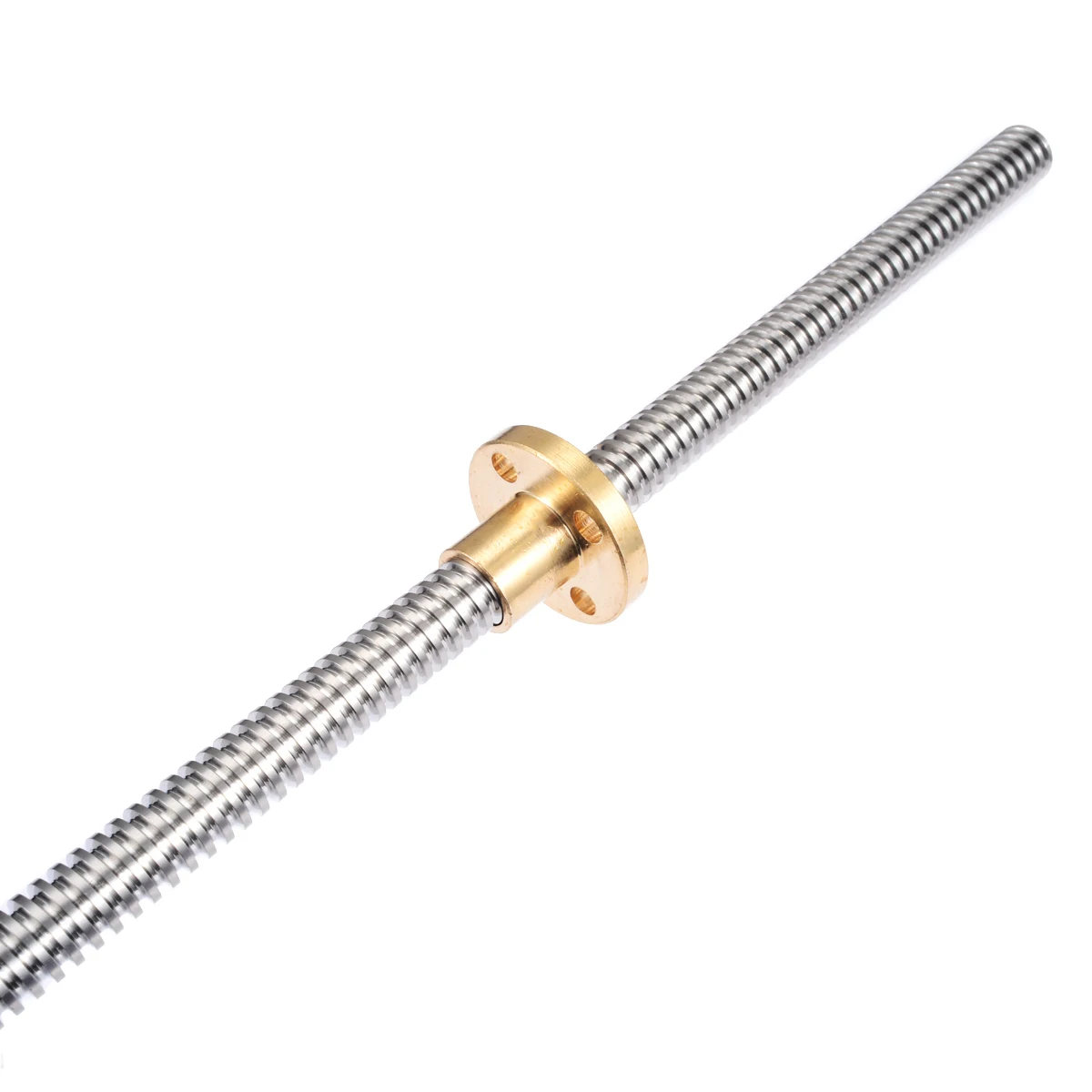 6pcs/lot 2mm T8 Lead Screw Rod CNC Linear Rail Bar Shaft + Couplings