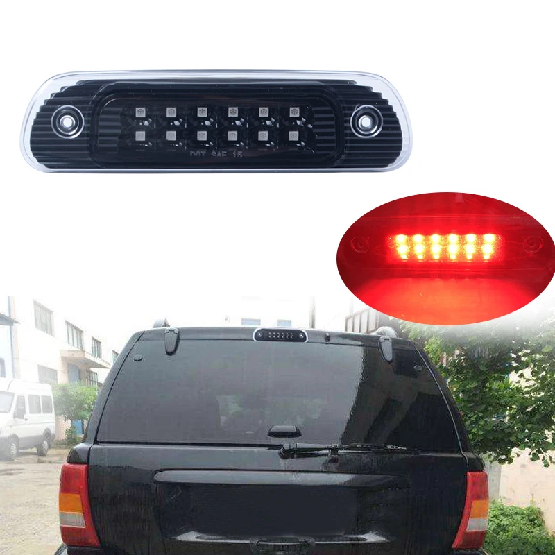 

Third Red Smoke/Clear Tail Rear Brake Stop LED Light Rear Lamp Car Fit For Jeep Grand Cherokee 1999 2000 2001 2002 2003 2004