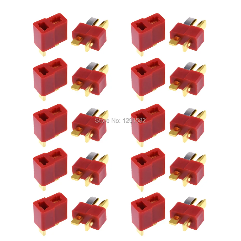 Ultra T Plug Male And Female Connectors For Deans Car Rc Lipo Battery