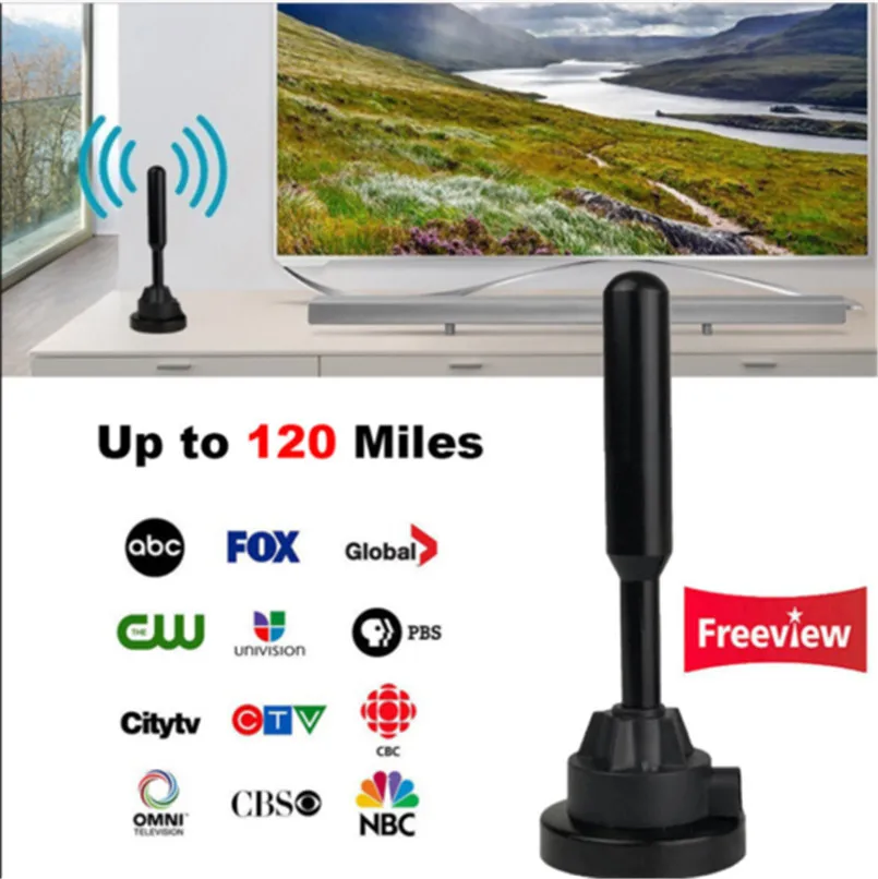 120 Miles Ground Wave TV Antenna Indoor HD Digital TV Aerial Freeview 120-miles-ground-wave-tv-antenna-indoor-hd-digital-tv-aerial-freeview