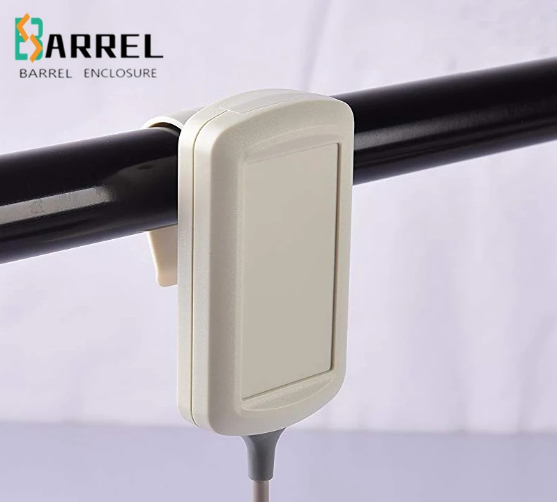 

130*60*26.5mm handheld plastic DIY enclosure with handle abs handheld wire junction box testing instrument control outlet case
