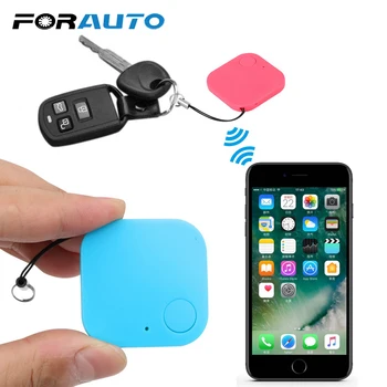 

FORAUTO Car Motor Mini Bluetooth GPS Tracker Key Rings Keychain Key Locator Anti-lost Alarm Kids Pets Wallet Keys Car Keyring