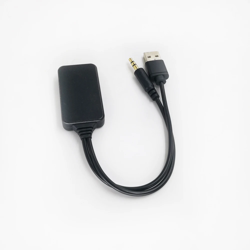 Biurlink универсальный автомобильный беспроводной Bluetooth приемник USB 3,5 мм Aux Стерео Bluetooth музыкальный приемник аудио адаптер для hyundai
