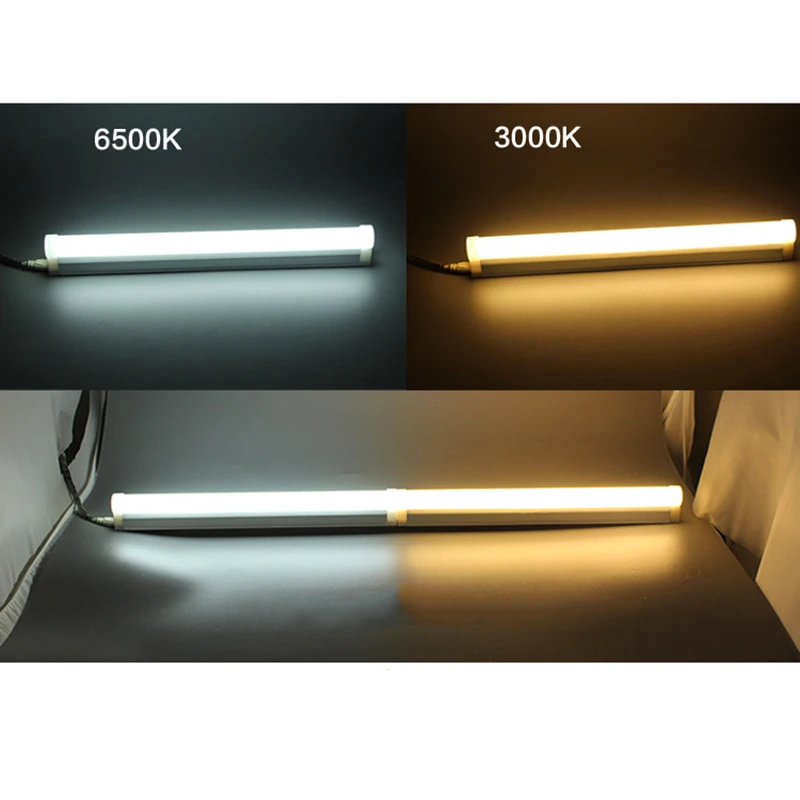SMD T5 led light tube 4 шт./лот 300 мм Вт 220 В флуоресцентные Настенные светильники для дома