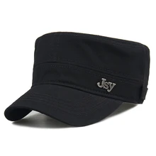 Женская кепка в стиле милитари, кепка с плоским верхом, s, Повседневная остроконечный козырек, мужские шапки большого размера плюс, кепка M 56-59 см L 59-63 см