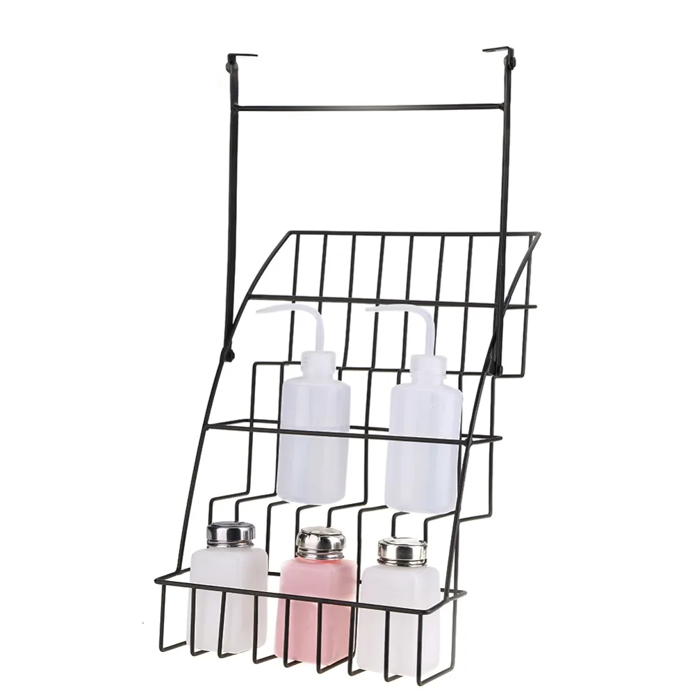 

Spice Storage Rack Coated Iron Wire 3-Tier Elevated Spice Jars Bottles Rack Kitchen Storage Shelf Organizer 2019 New