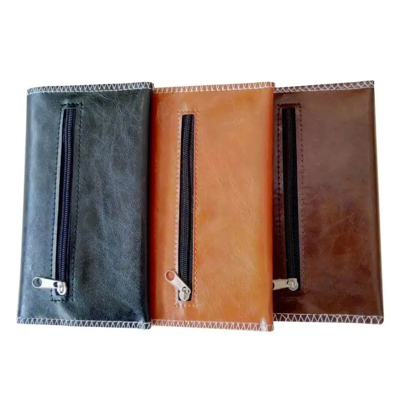 

1pcs -PU Leather Tobacco Bag Portable Cigarette Rolling Pipe Tobacco Pouch Case Wallet Tip Paper Holder Smoking Accessories