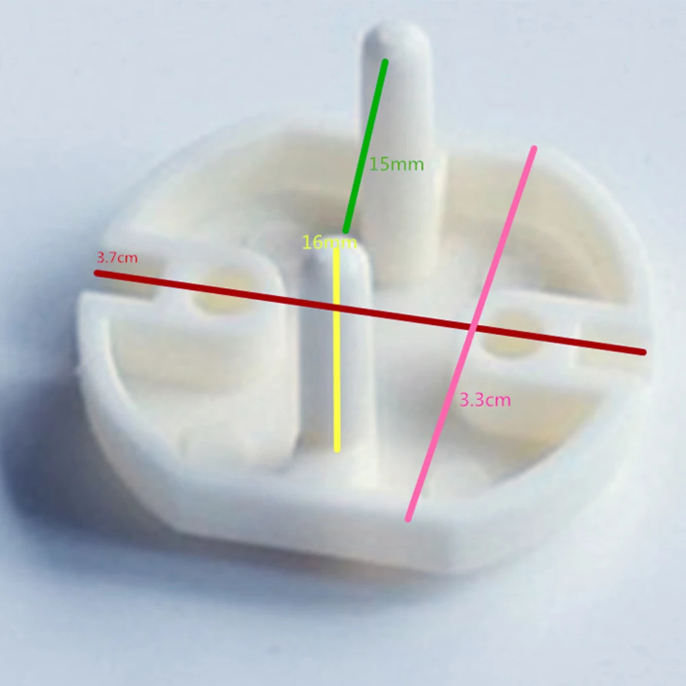 Защитные крышки для розеток, защита для детей, защита для дома, ЕС, штепсельная вилка, защитные крышки для розеток, 10 шт