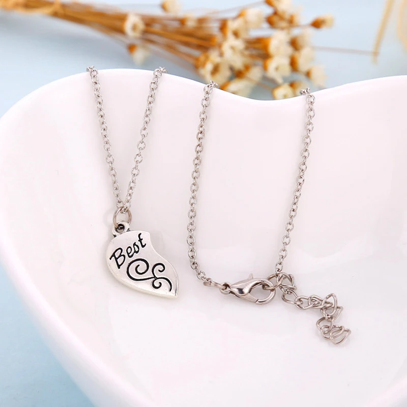 Подарки лучшим друзьям BBF Best Friends Forever ожерелье Дружба Любовь подарок сердце кулон
