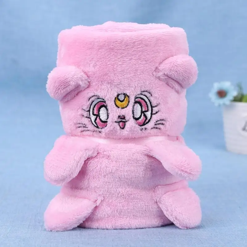 

Baby Flannel Blanket Newborn 3D Cartoon Soft Thick Warm Kids Bath Towel