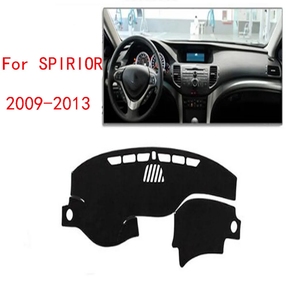 Dongzhen для Honda SPIRIOR 2009 до 2013 крышка приборной панели автомобиля Избегайте Light Pad