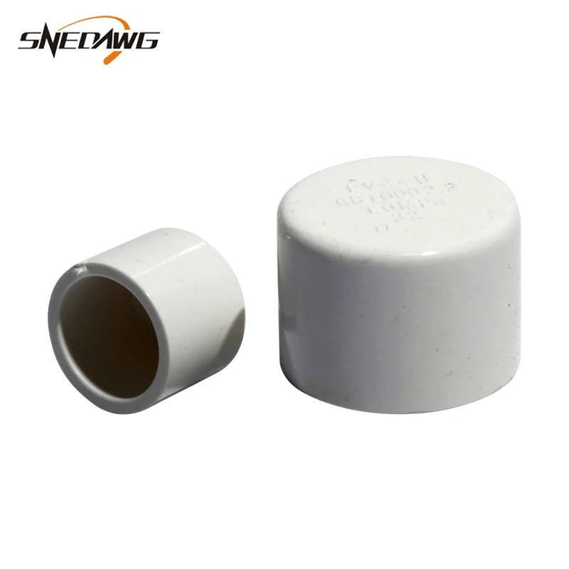 2 個 Pvc U 水パイププラグ 20 25 32 40 50 ミリメートル水供給プラスチックパイプエンドキャップ Pipe Fittings Aliexpress