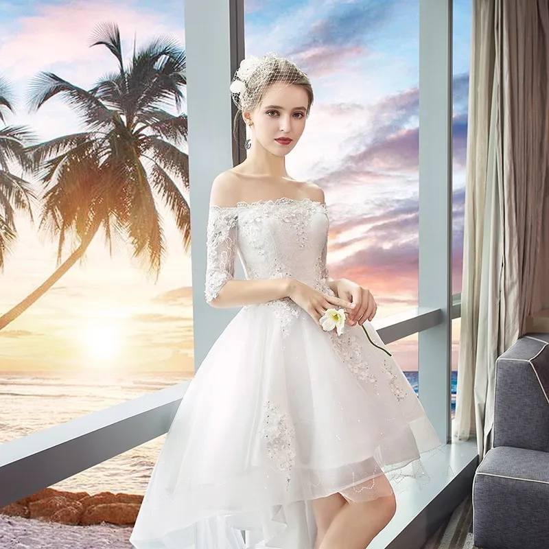 short wedding dresses 2018