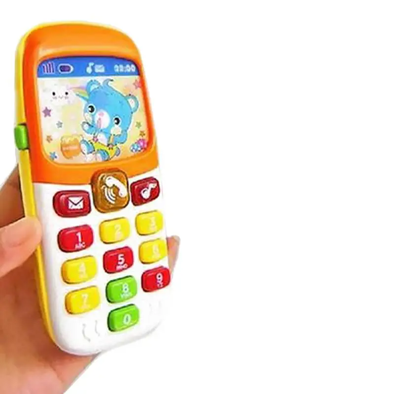

HOT SALE Baby Pretend Mobile Phone Toy Educational Learning Cell Phone Music Machine Electronic Toys For Children Kids Gift