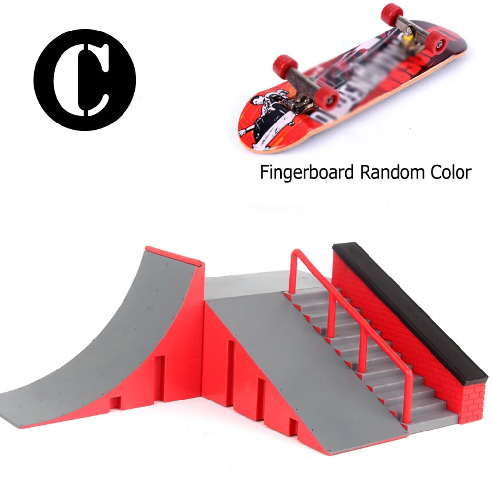 

Skate Park Ramp Parts for Tech /Deck Fingerboard Finger Board Ultimate Parks