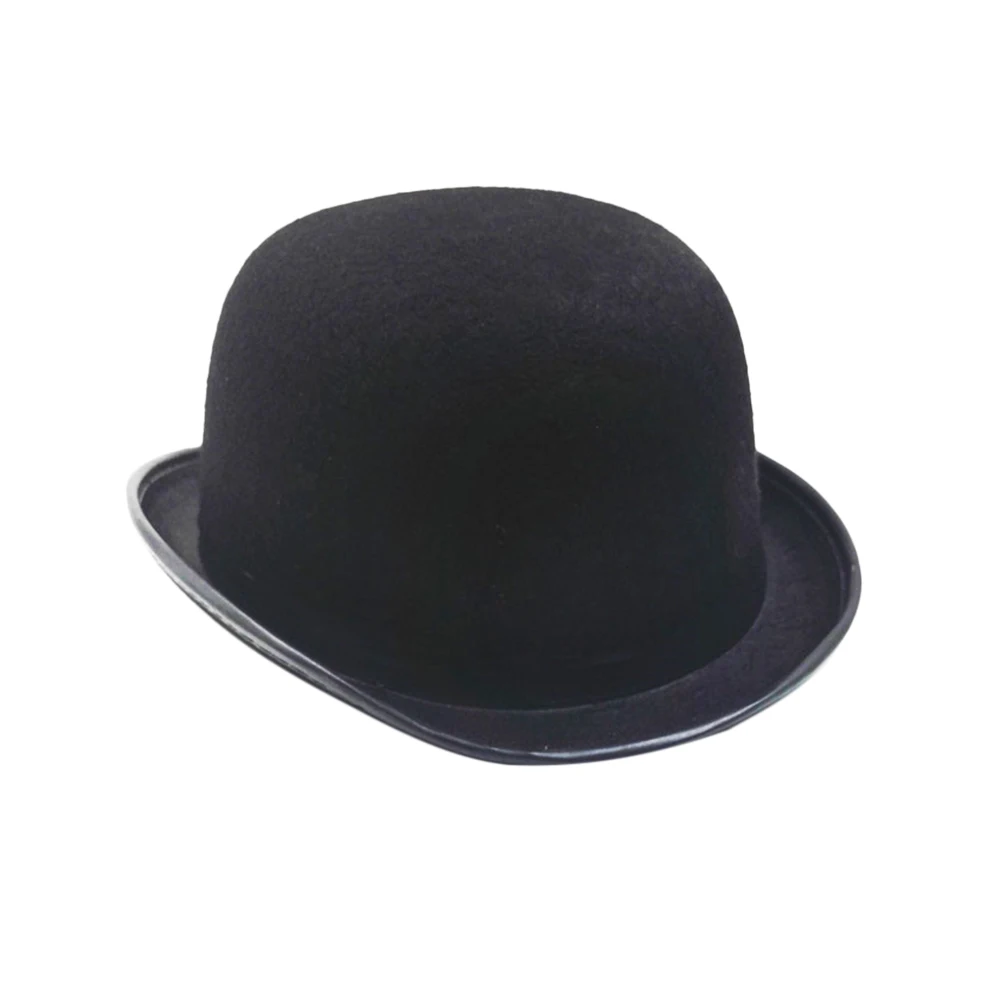 

1pc Classic Unisex Structured Stylish Vintage Wool Fedora Hat Top Hat for Ladies Women Gentleman