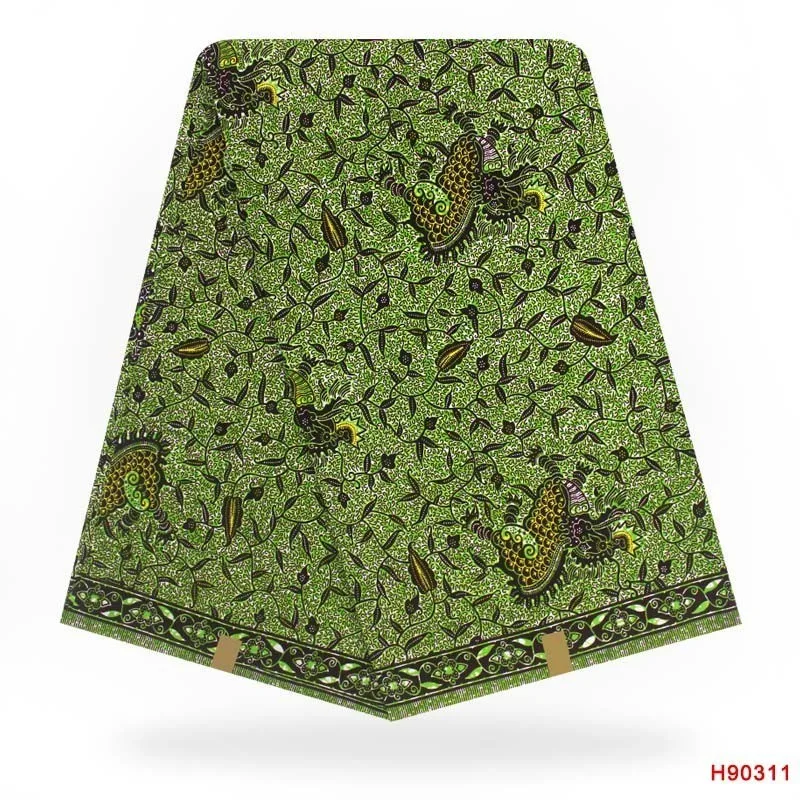 Высокое качество в африканском стиле настоящий голландский воск настоящий Африканский настоящей надежный нидерландский воск настоящий воск 6 ярдов/партия для женское платье