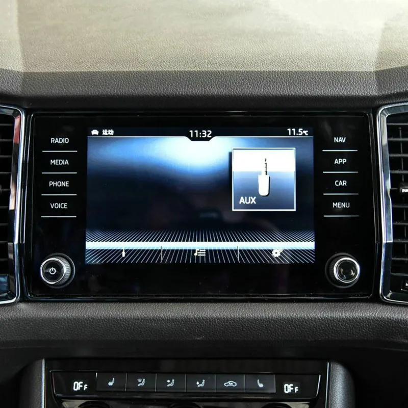  8 Inch Schirm-schützender Film Auto Gps Navigation Gehärtetem Glas Screen Protector Für Skoda Kodia