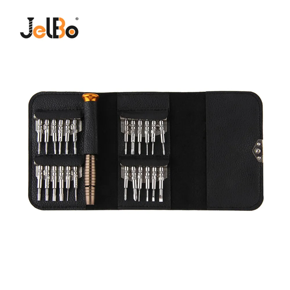 

JelBo Mobile Phone Repair Tools 25 IN 1 Mini Precision Screwdriver Set Torx Screw Driver Kit Hand Tools for Phone Repair