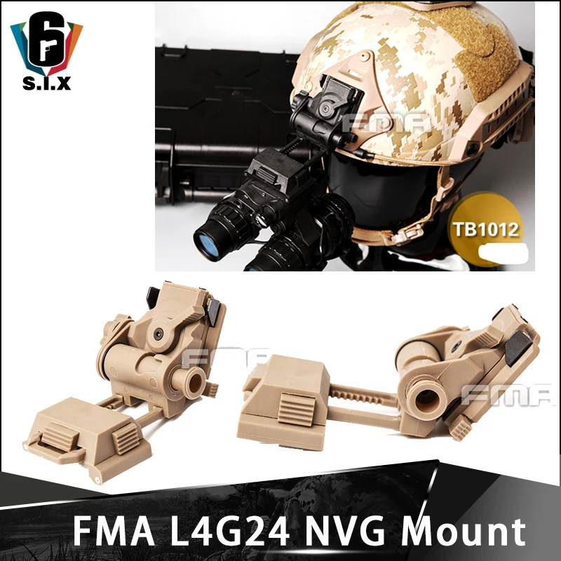 

FMA Googgles L4G24 NVG Mount 100% Plastic Helmet Mount