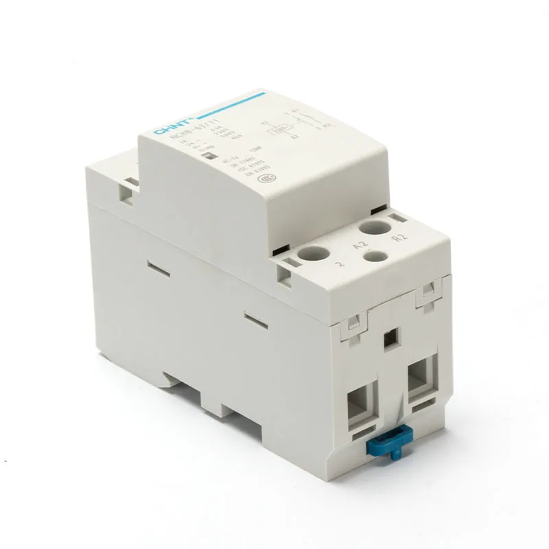 CHINT AC контактор для дома NCH8 63/11 220 В рельсовый Тип 1NO 1NC 2P 63A Универсальный