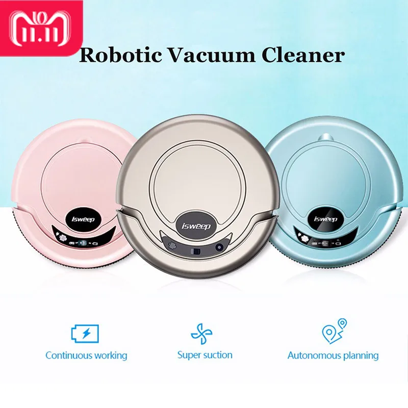 

ISWEEP S320 Intelligent Robot Vacuum Cleaner Wireless Vacuum Cleaner Robot Anti Fall Sweeping Machine With Mopping For Home