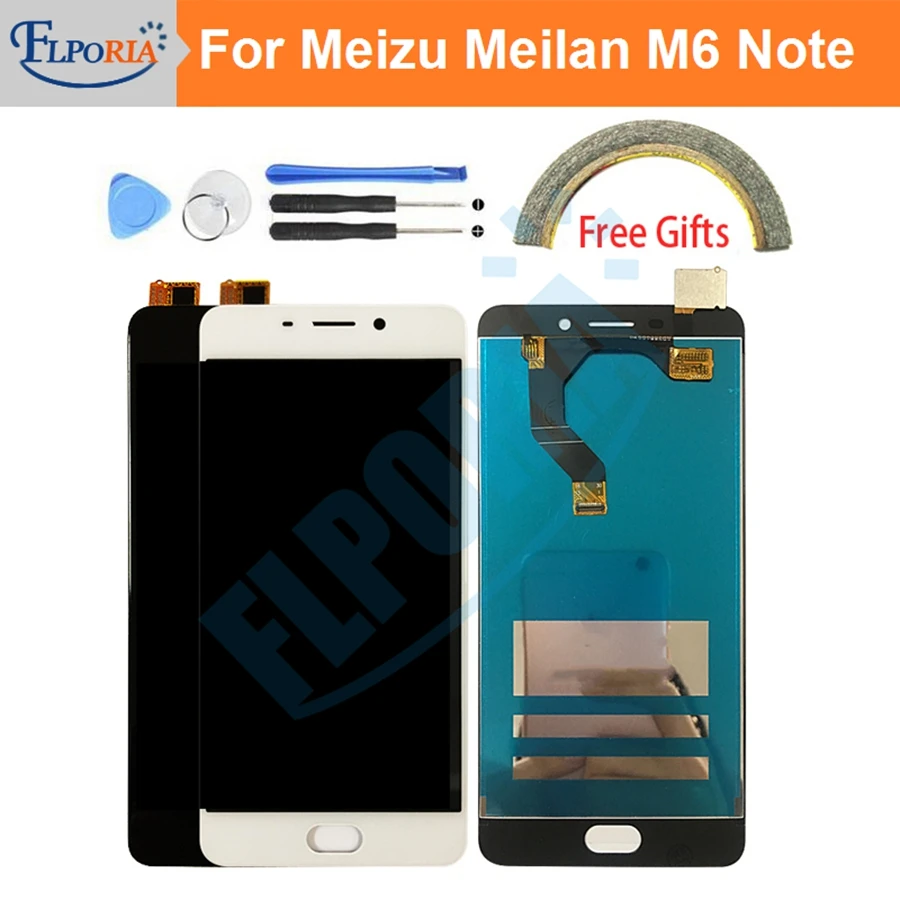 

LCD Screen For Meizu Meilan M6 Note LCD Display Touch Screen Digitizer Assembly For Meizu Meilan Note 6 M721H M721Q Repair Part