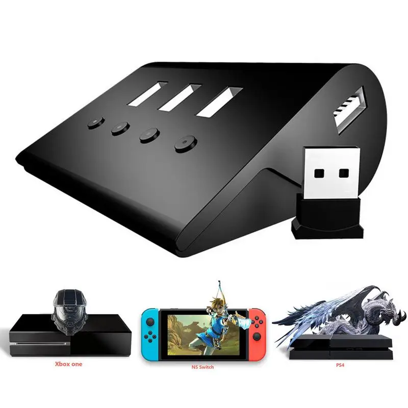 

For FPS PS4 P1 XBOX PC Converter Keyboard And Mouse Adapter, AoV, Mobile Legend, RoS, Cutter, Free Shot For Lol Games