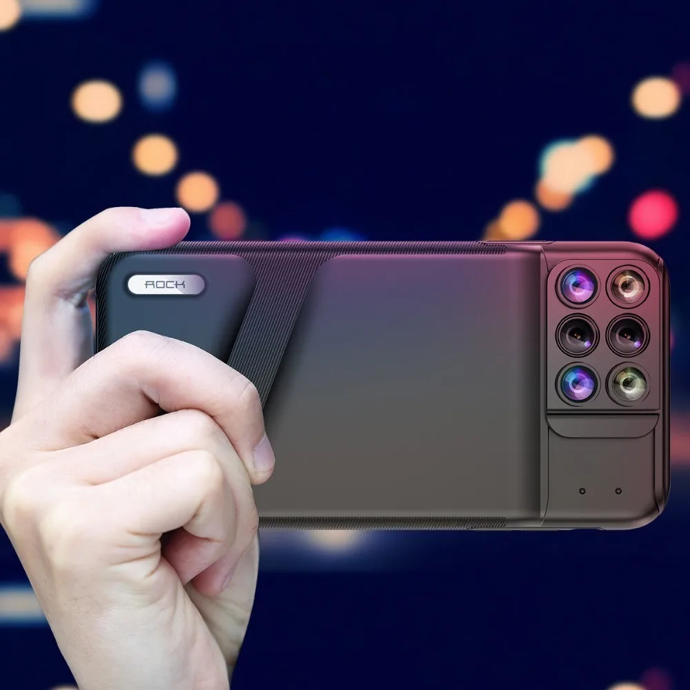 Чехол для iPhone Xr Xs Max с широкоугольным макро объектив \