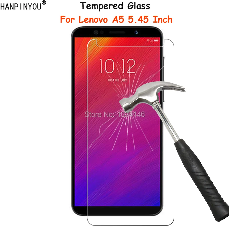 Для Lenovo A5 5 45 &quotпрозрачная защитная пленка из закаленного стекла ультратонкая
