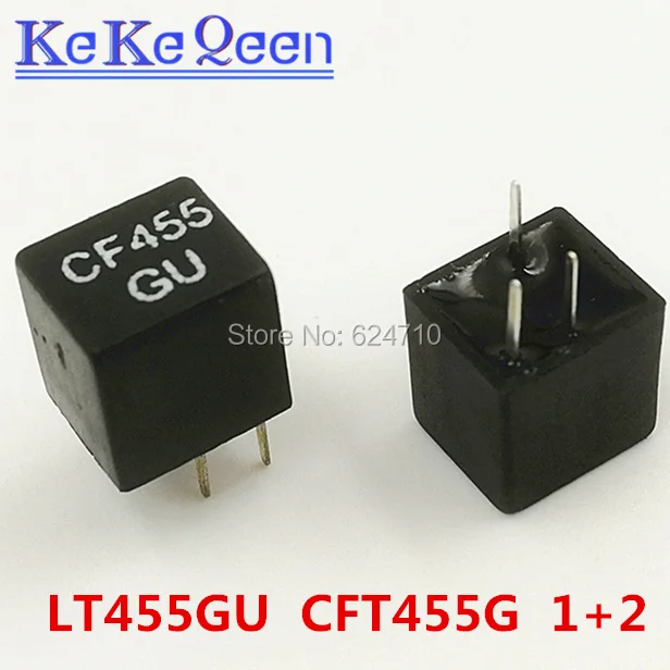 LT455DU LT455EU LT455FU LT455GU 1 + 2 DIP 3 CFT455D CFT455E CFT455F CFT455G 455K керамический фильтр для реле сигнала
