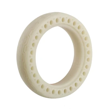 

Luminous Shock Absorber For Xiaomi Mijia M365 Scooter Skateboard Damping Rubber Tires Wheels Tyre Fluorescent Solid Hole Tires