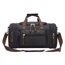 Travel Duffle Bag For Traveling Outdoor Sling Shoulder Luggage Suit Hand Packing Bags Canvas Large Big Suitcase Organizers Bag
