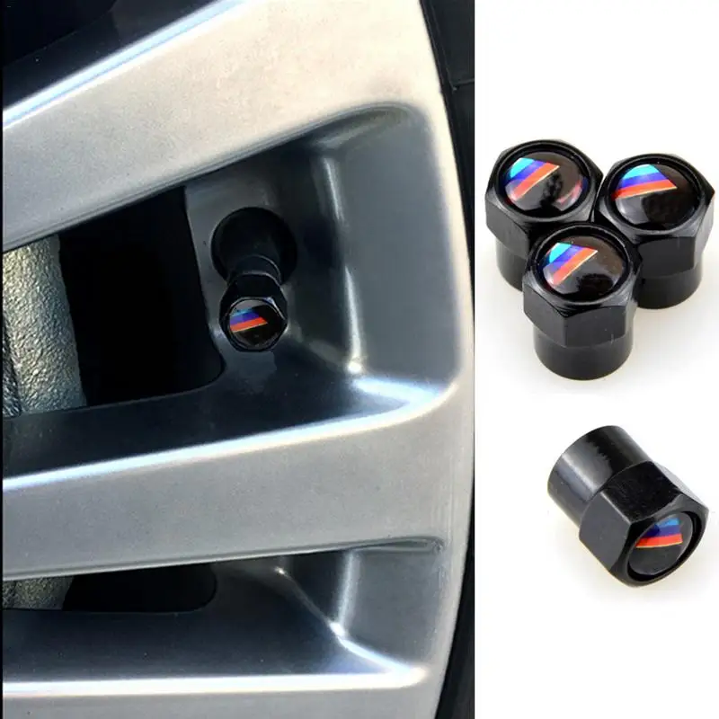 

4pcs Car Styling Tire Valve Core Cap For BMW F30 F20 F10 F15 F13 M3 M5 M6 X1 X3 X5 X6 Senies 320I 116I 118I Car Tire Accessory