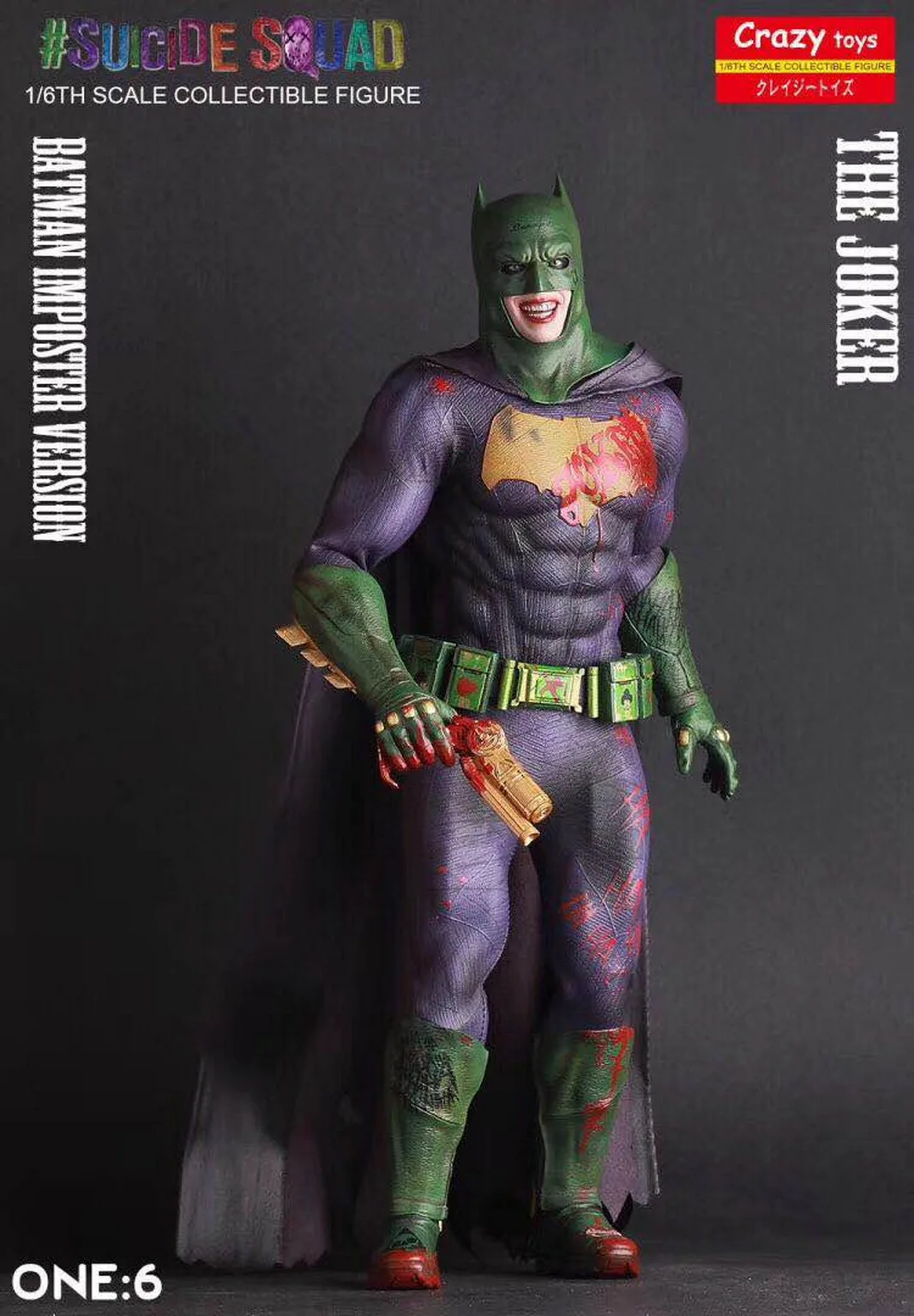 

Crazy Toys DC Comics Suicide Squad The Joker Batman Imposter Version Figurine