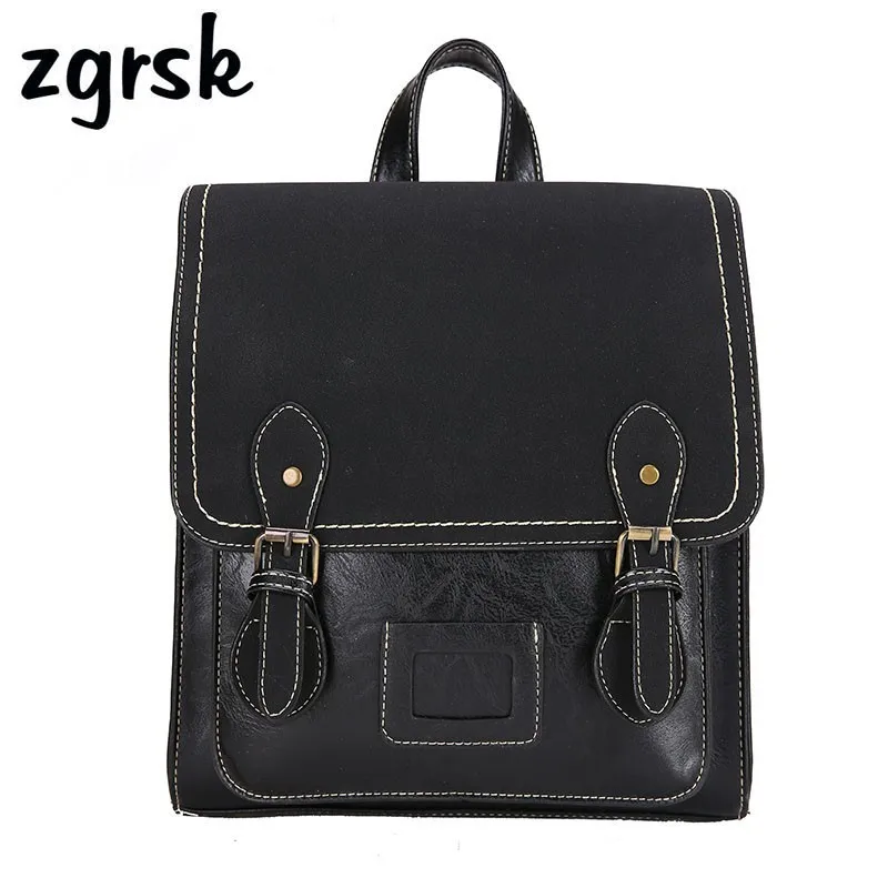 

Brand Pu Leather Backpack Waterproof For Women Softback Rucksack Casual Backpacks Simple Female Travel Shoulder Bag Mochila