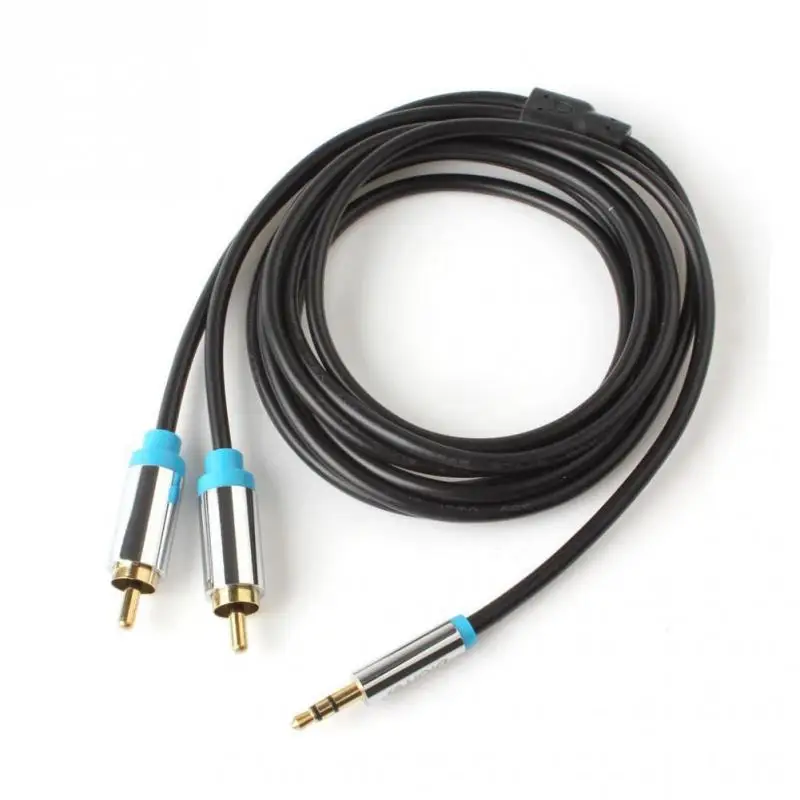 

Digital Smart Electronics Audio Cable 3.5mm Jack Mini Plug TO 2 RCA Male Stereo Audio Speaker Adapter Cables