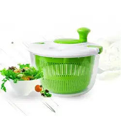 Ручная Сушилка для овощей дома центрифуга для обсушки салатных листьев Еда фрукты травы закуски для домашних животных сушилка