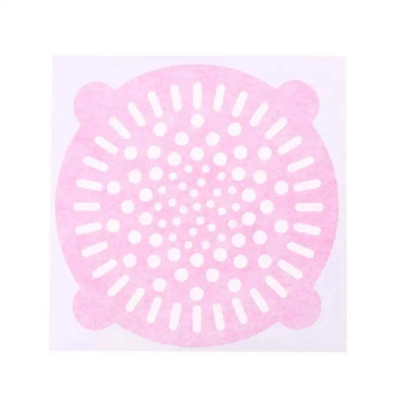 

Disposable Floor Drain Sticker Hair Filter Floor Drain Sink Cleaning Paper