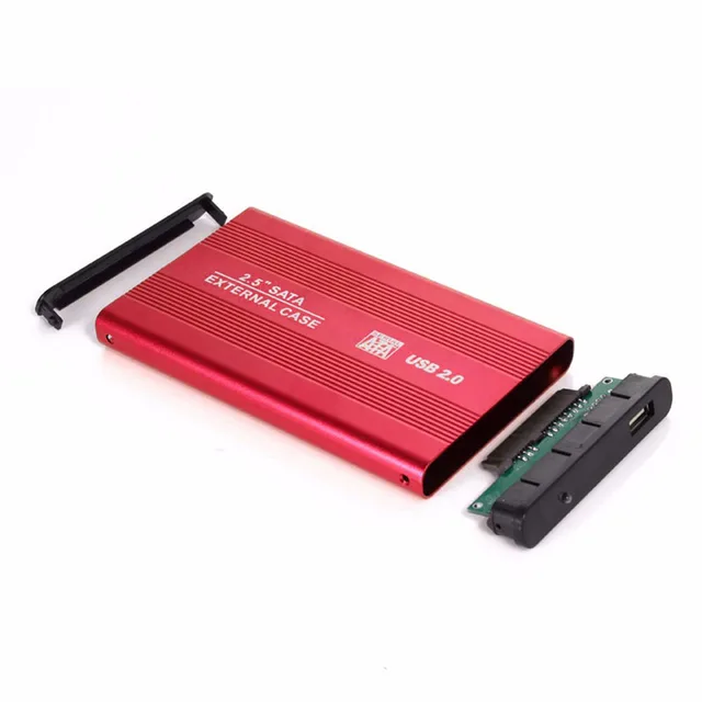 Disco duro externo HDD, caja de cierre, compatible con hasta 3TB, transferencia de datos, herramienta de copia de seguridad para PC, 4 colores, 2,5 ", USB 2,0 caja de disco duro SATA, 1TB Disco duro externo HDD, caja de cierre, compatible con hasta 3TB, transferencia de datos, herramienta de copia de seguridad para PC, 4 colores, 2,5 ", USB 2,0 caja de disco duro SATA, 1TB
