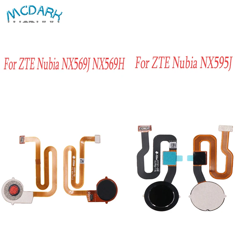

For ZTE Nubia Z17S NX595J Fingerprint Scanner Touch Sensor Home Button Return Flex Cable For ZTE Nubia Z17 Mini NX569J NX569H