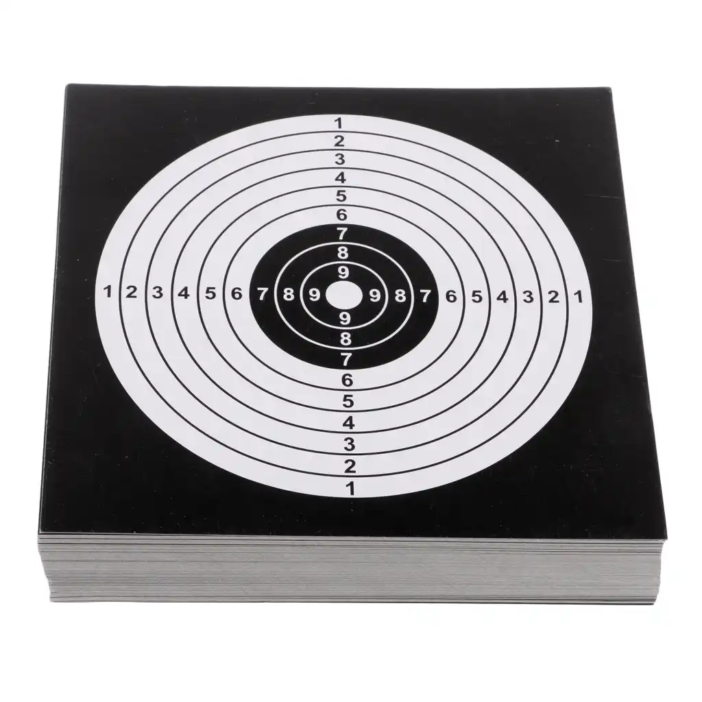 12 Pieces Professional Archery Target Paper for Recurve Bow Longbow