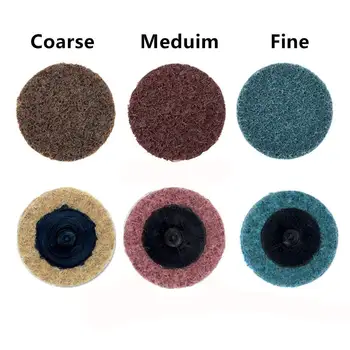 

30PCS 2 inch Roloc Disc Mixed Pack(Coarse/Medium/Fine), Quick-Change Surface Conditioning Discs - for Die Grinder Surface Prep