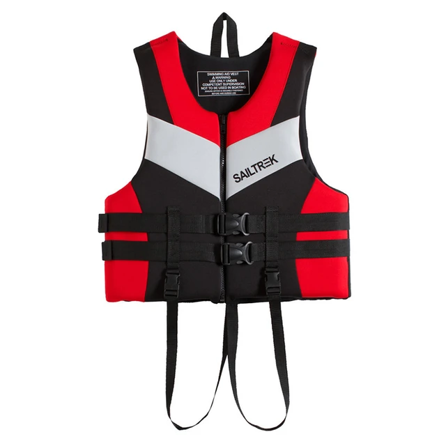 Neoprene Life Jacket Adult Kids Life Vest Water Safety Fishing Vest  Kayaking Boating Swimming Surfing Drifting Safety Life Vest