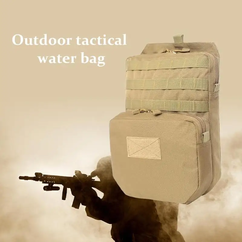 

3L Outdoor Sports Military Molle Pouch Utility Bags Vest Hydration Backpack Bag Nylon Tactical Camel Water Bladder Bag