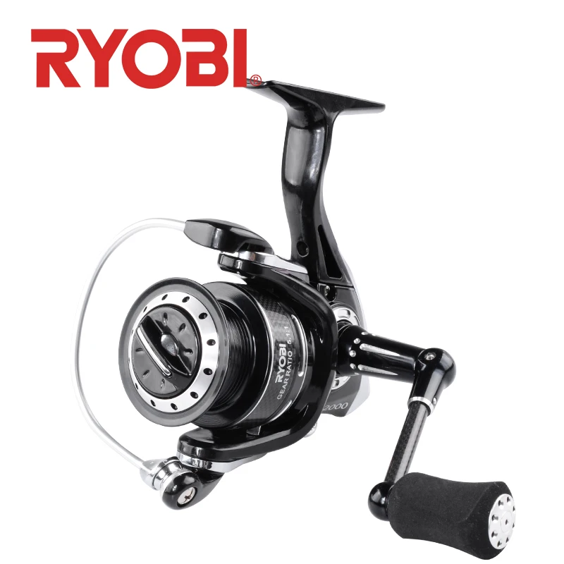 RYOBI SHOCK Рыболовные катушки 1000 2000 3000 4000 спиннинговая Катушка 5 1: 1/5. 0:1 Передаточное