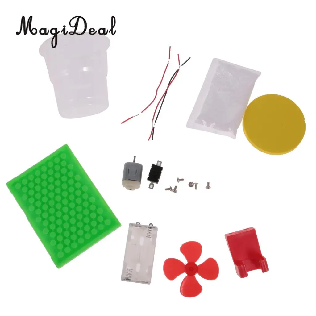 MAgiDeal 1 набор для детей DIY электрическая Электростатическая модель снега Физика