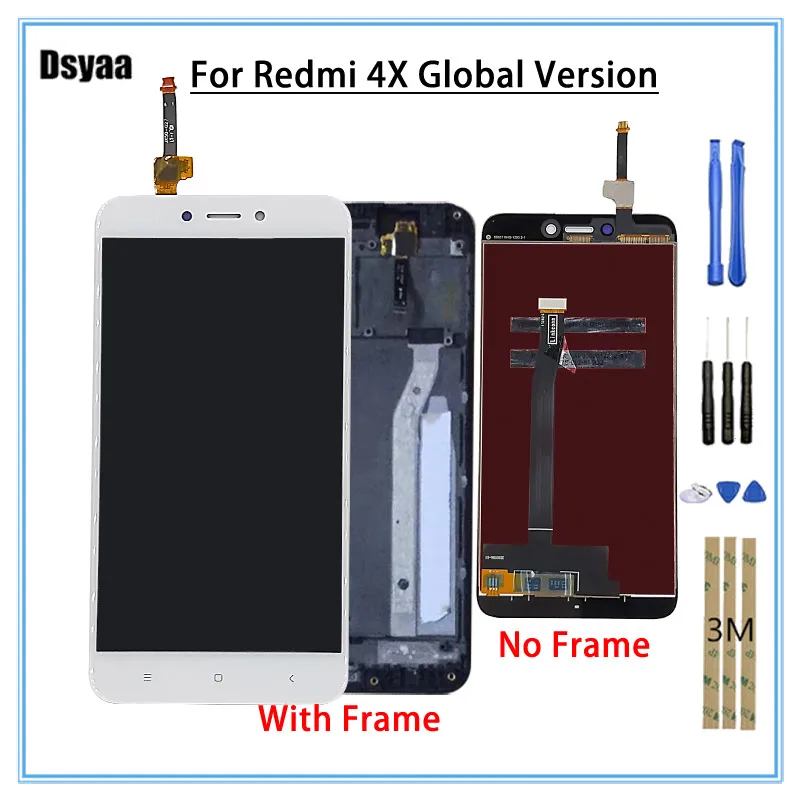 5 0 дюймов для Xiaomi Redmi 4X ЖК дисплей экран монитор панель модуль ремонтные