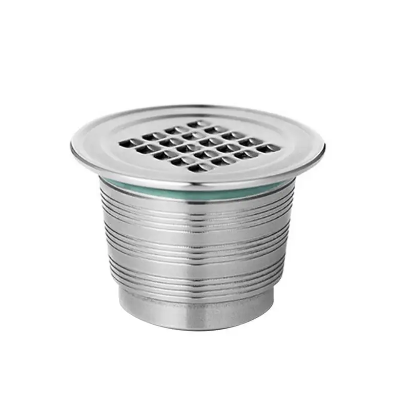 Reusable Nespresso Stainless Steel Metal Capsule Coffee Filter with Spoon Brush Coffee Filters for Nestle Coffee Machine 40